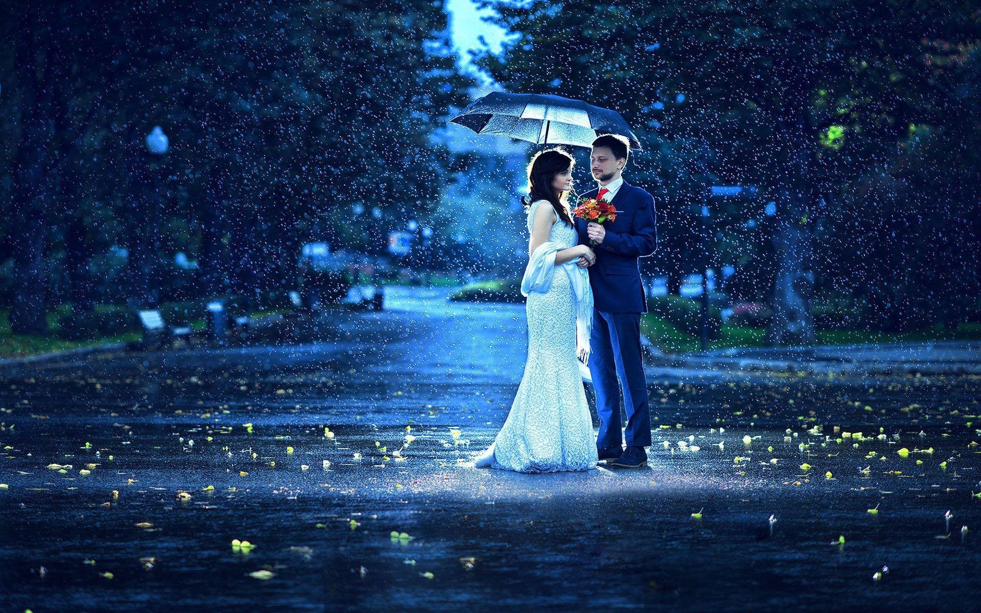 1920x1200 Genel. Rain photography, Couple in rain, Rainy wedding, Desktop