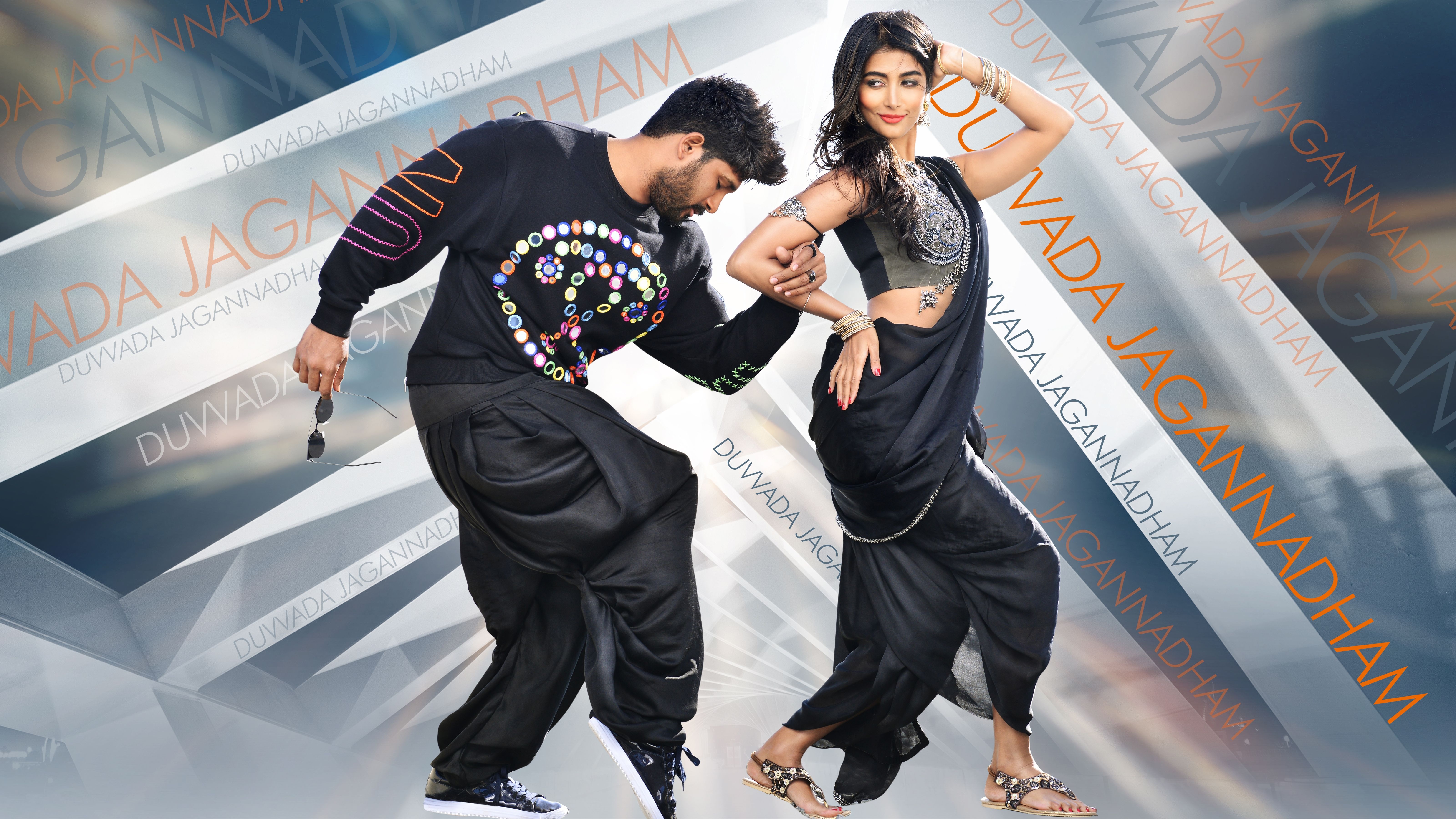 6400x3600 DJ Duvvada Jagannadham Allu Arjun Pooja.hdwallpaper.in, Desktop