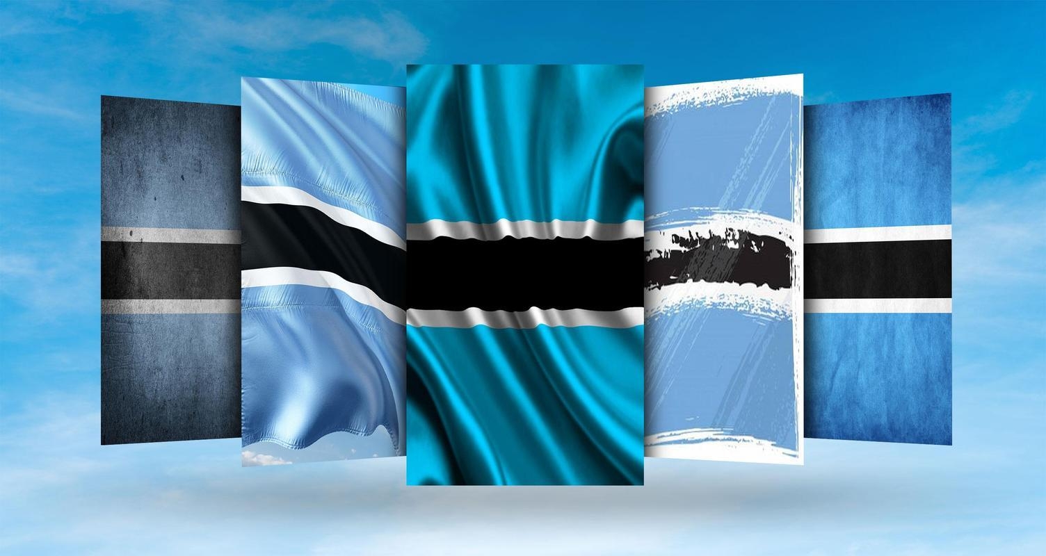 1510x800 Botswana Flag Wallpaper for Android, Desktop