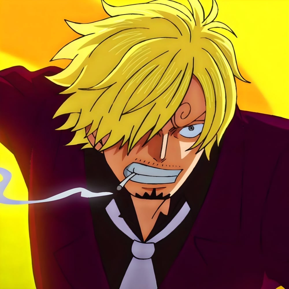 1000x1000 Vinsmoke Sanji Profile Picture, Pfp, Avatar, Dp, icon [ HQ ], Phone