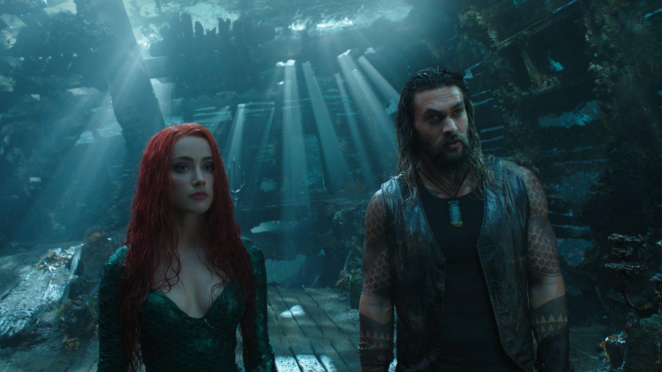 2140x1200 Aquaman And Mera HD Movies, 4k Wallpaper, Image, Background, Desktop