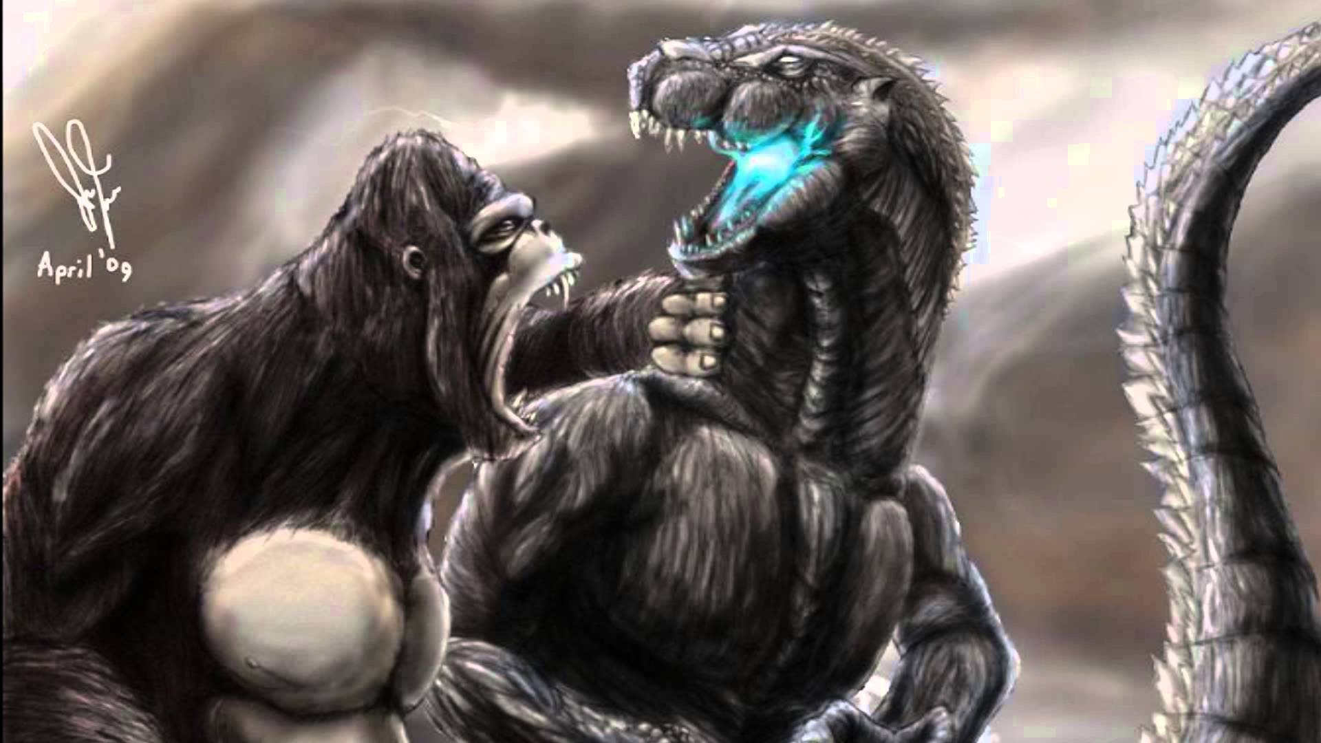 1920x1080 King Kong vs Godzilla, Desktop