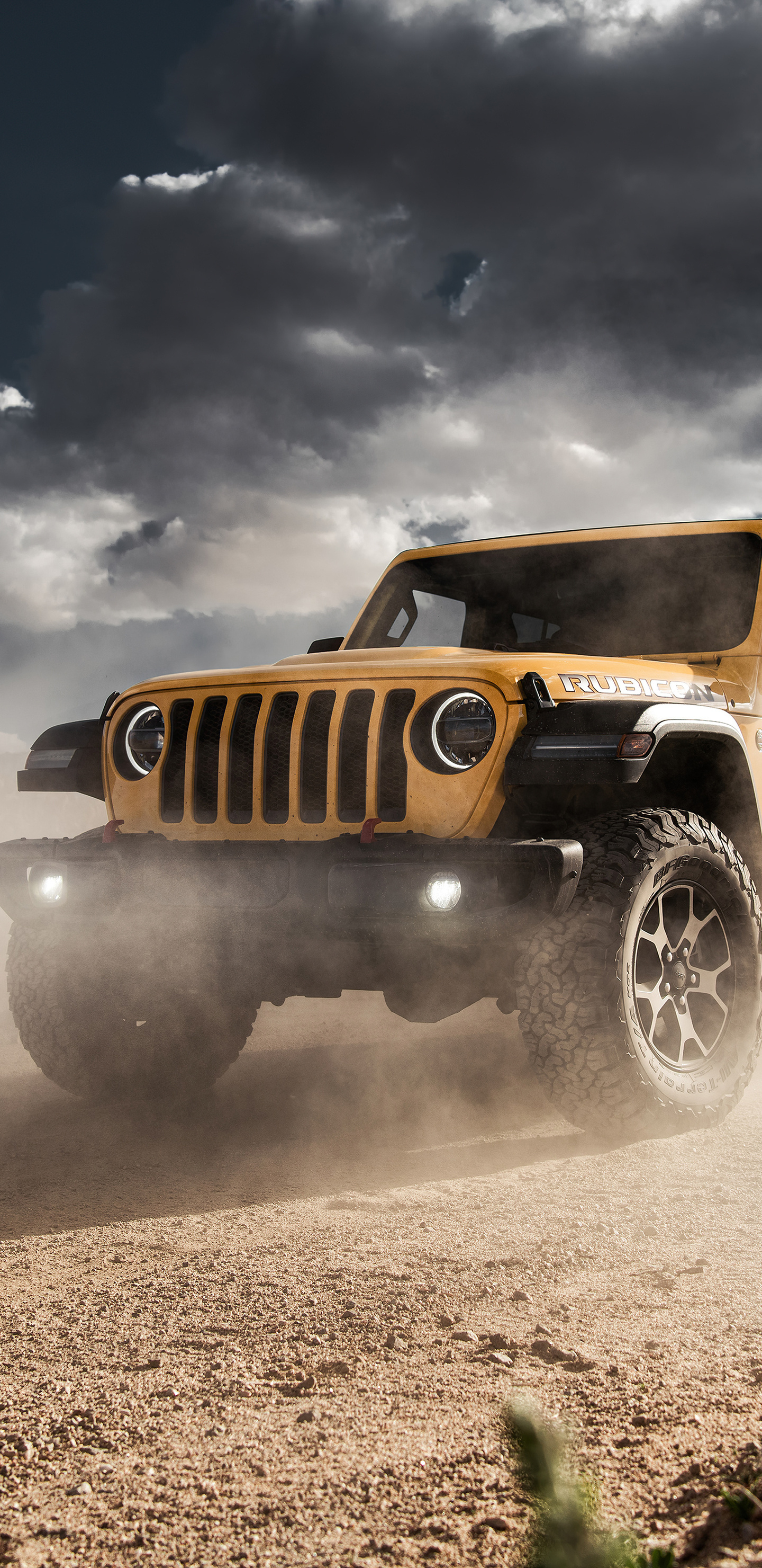 1440x2960 Yellow Jeep Wrangler Rubicon 2021 4k Samsung Galaxy Note S S SQHD HD 4k Wallpaper, Image, Background, Photo and Picture, Phone