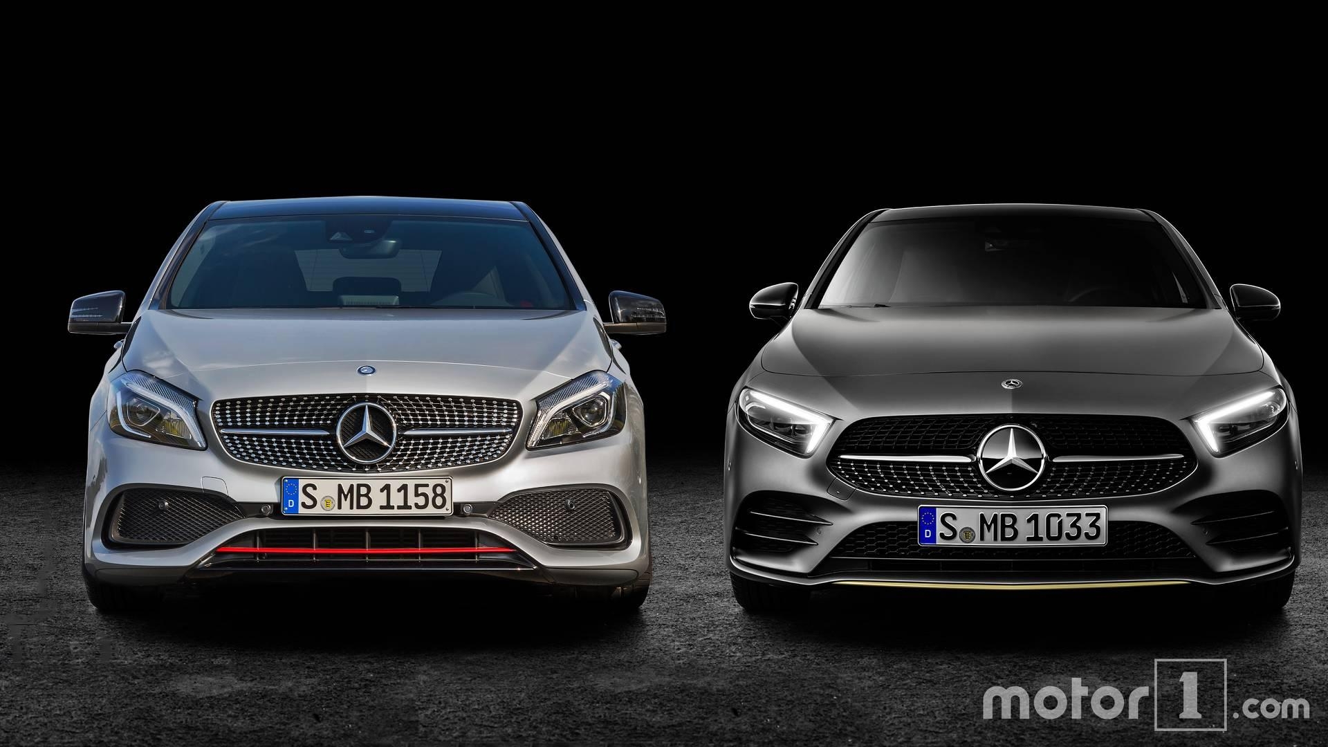 1920x1080 Mercedes Benz A Class: See The Changes Side By Side, Desktop