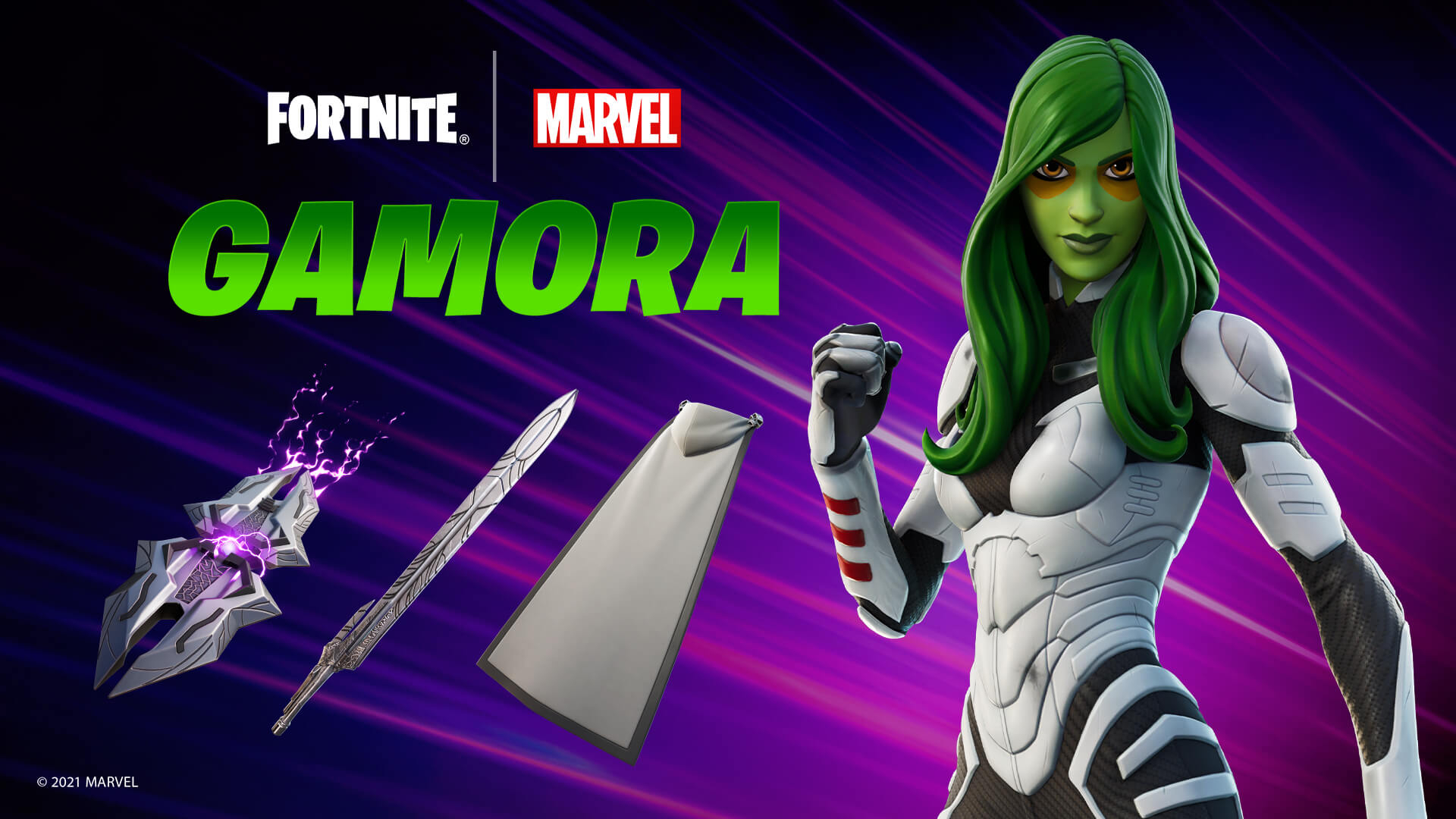 1920x1080 Guardian of the Galaxy and Now Fortnite Arrives to Protect the Island, Desktop