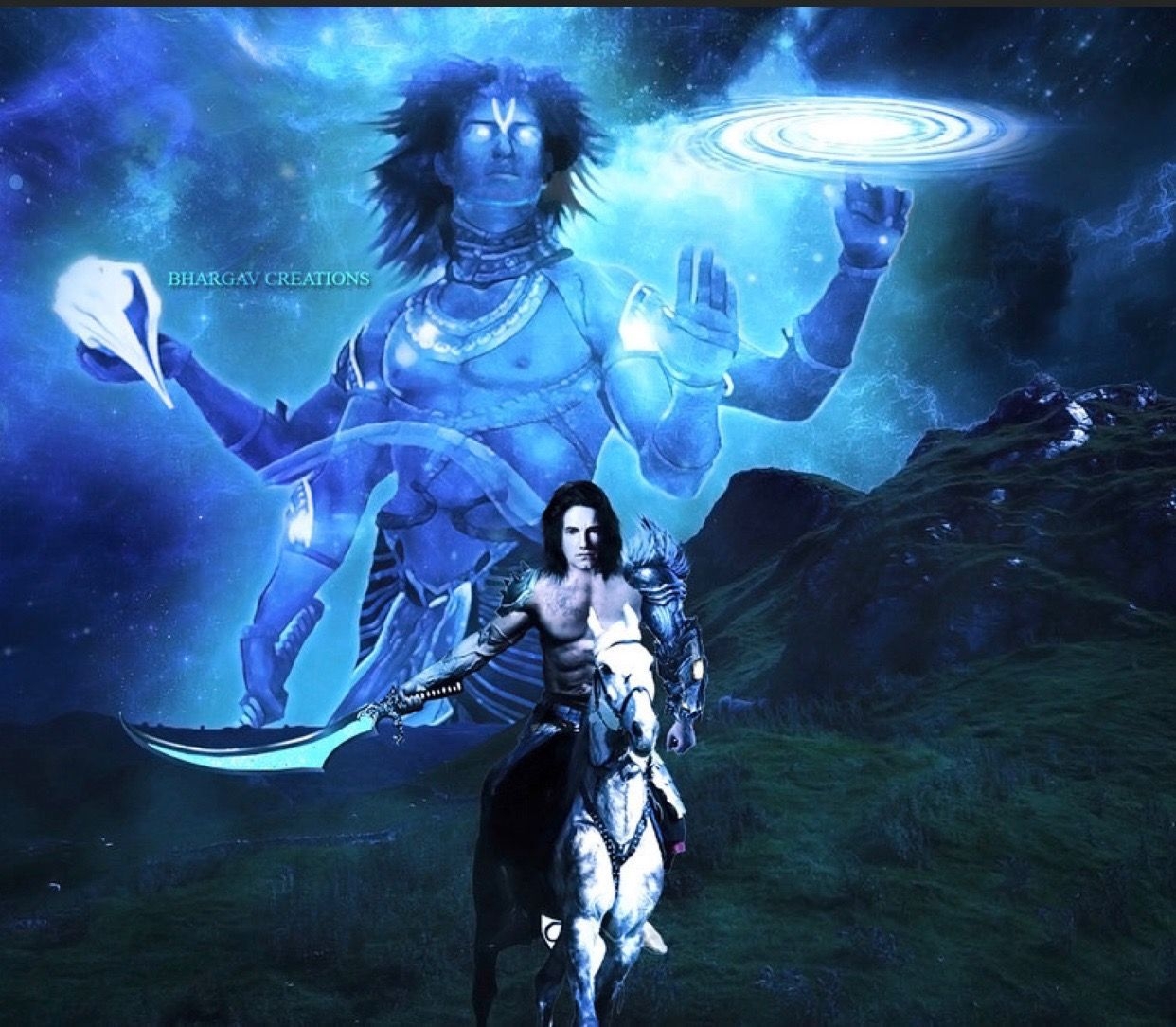 1250x1090 Kalki. Vishnu, The last avatar, Krishna art, Desktop