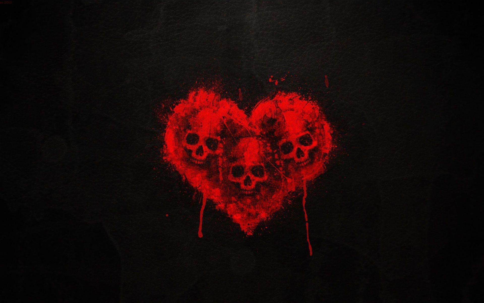 1920x1200 Black Heart 1080p Background, Picture, Image, Desktop