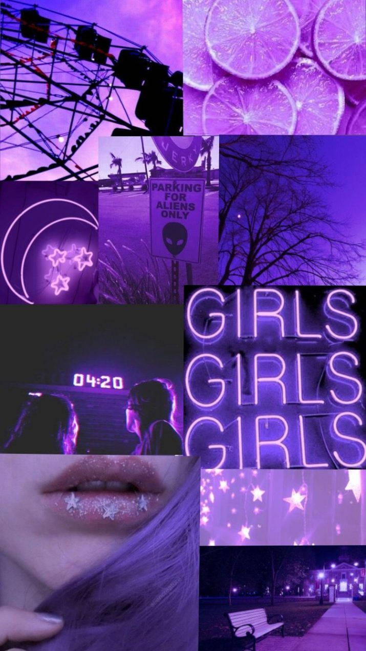 720x1280 Purple Aesthetic Phone Girls Wallpaper, Phone