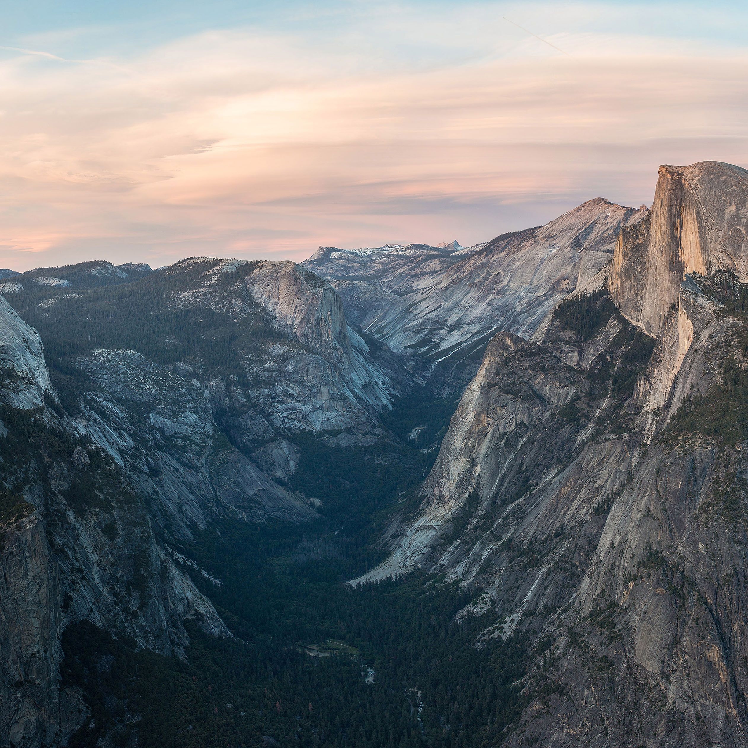 2530x2530 Yosemite National Park wallpaper for iPhone and iPad, Phone