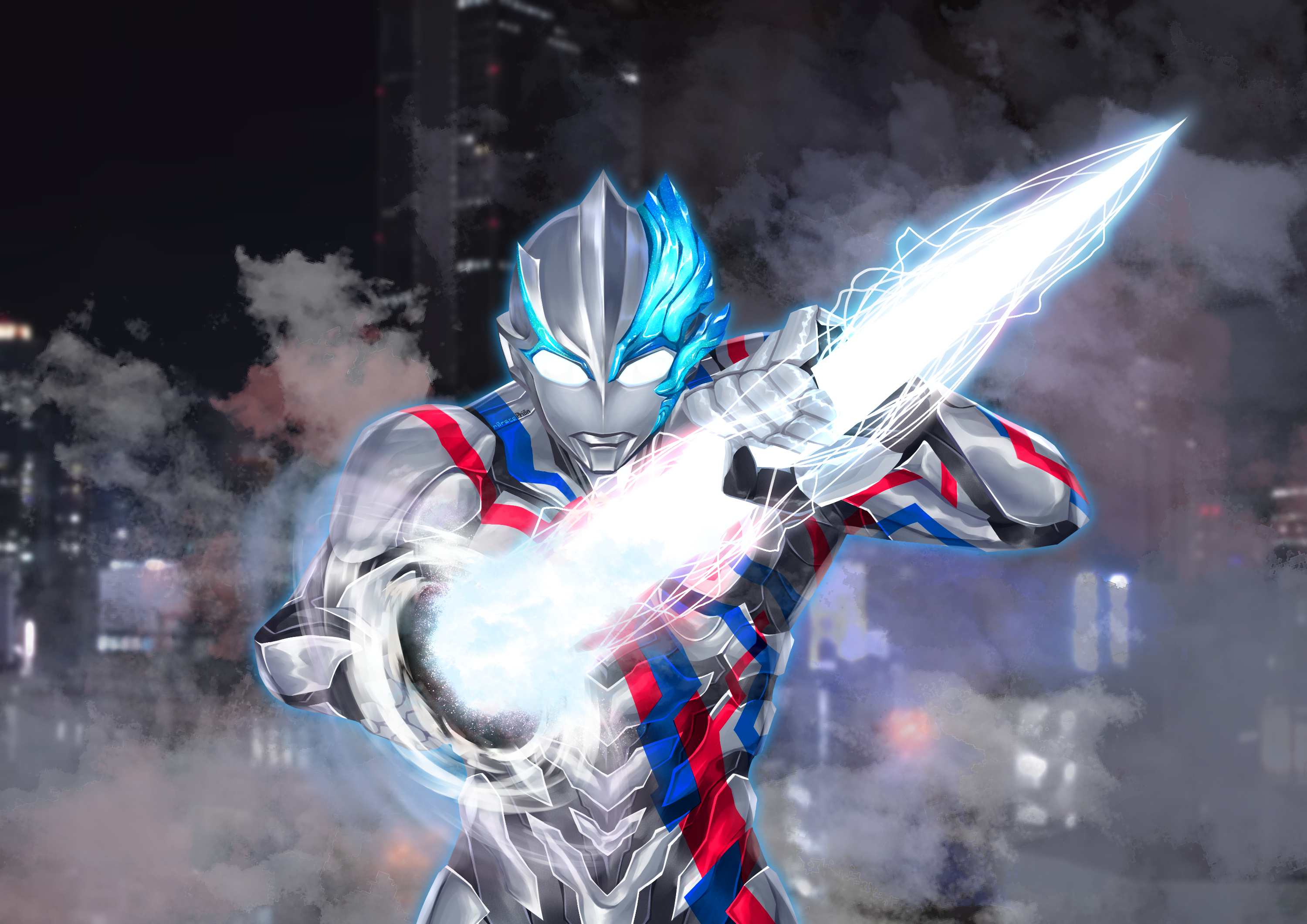 3000x2130 Ultraman Blazar Anime Image, Desktop