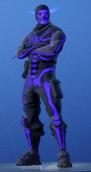 360x680 Purple Skull Trooper wallpaper, Phone