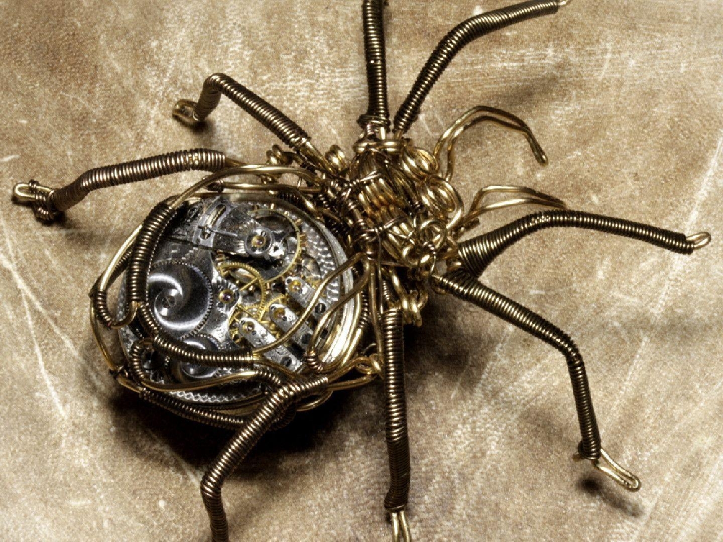 1440x1080 Clockwork Spider Wallpaper. Clockwork Spider Background, Desktop