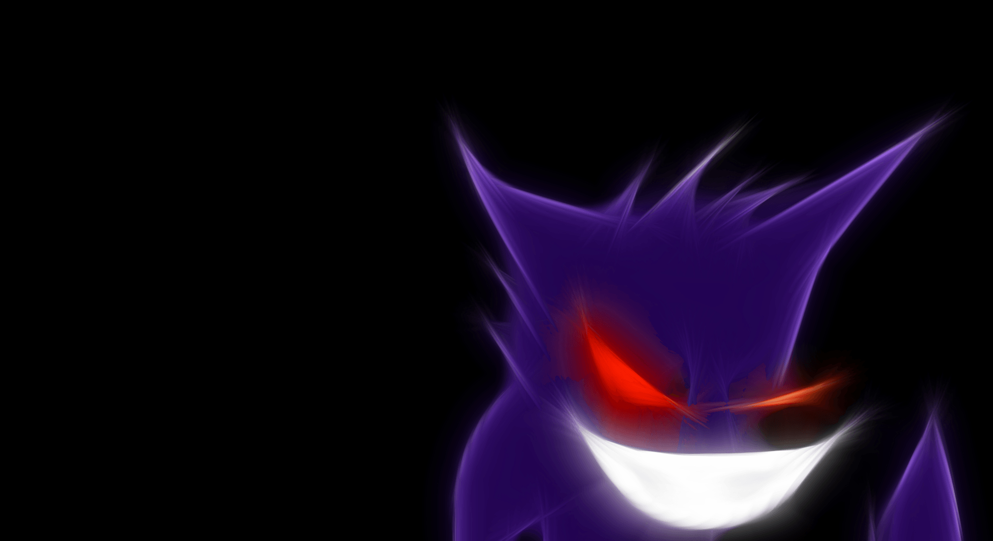 1980x1080 Gengar by PokeTrainerManro. Cool!. Pokémon, Desktop