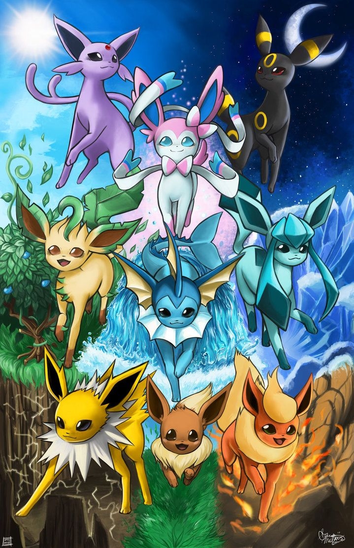 720x1120 Eeveelutions, Phone