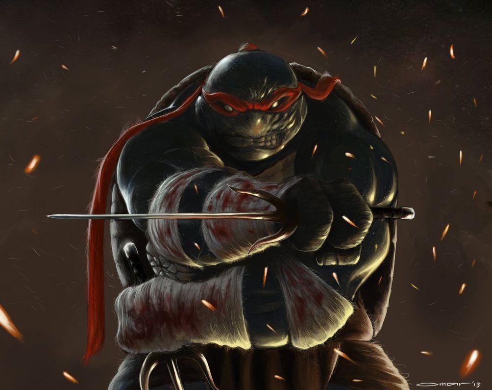 1010x800 TMNT 3D Badass Raphael Wallpaper, Desktop