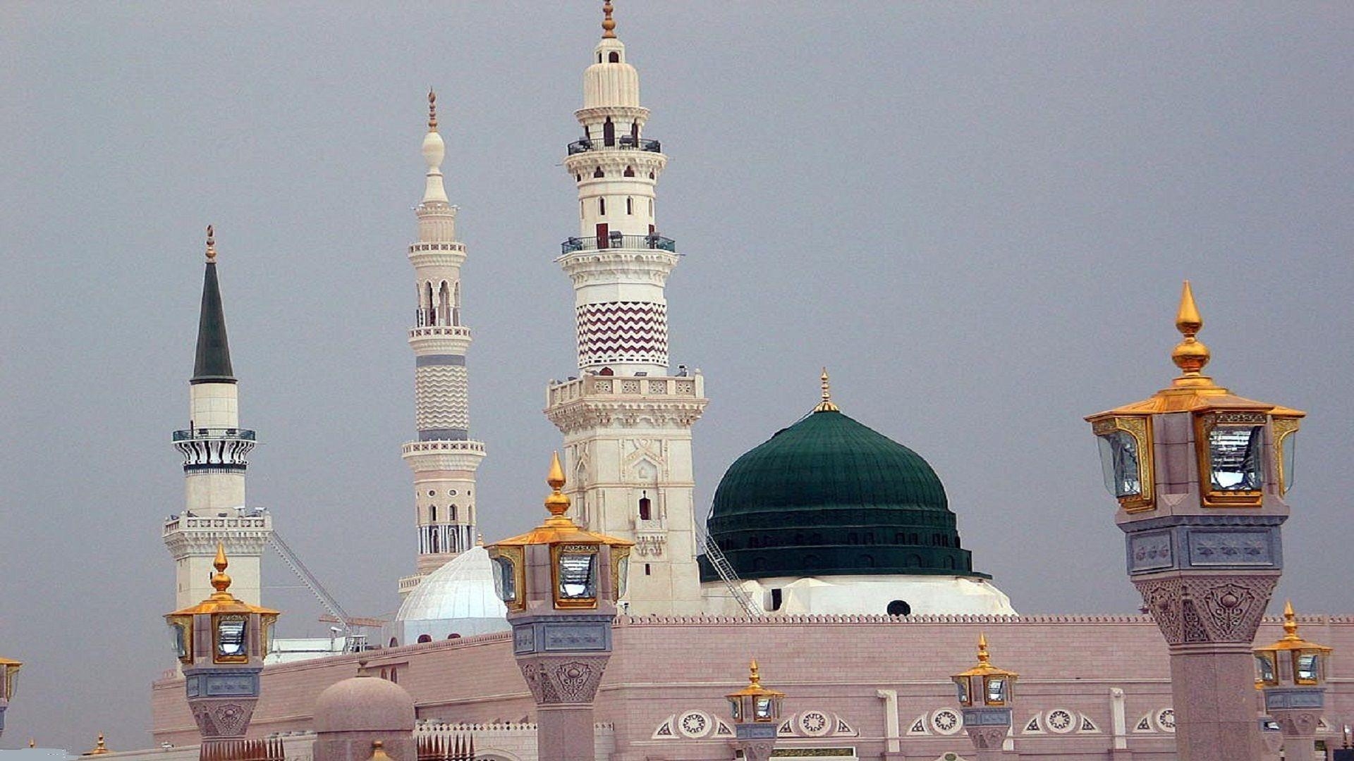 1920x1080 Beautiful Madina Shareef Hd Wallpaper Free Top, Desktop