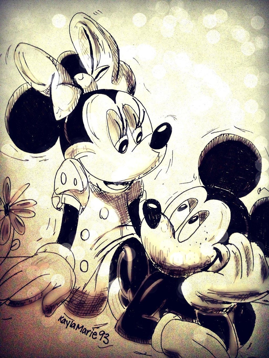 1030x1370 Free Mickey Mouse And Minnie Mouse Love, Download Free Clip, Phone