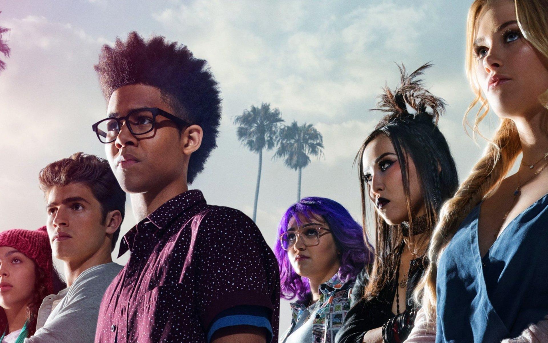 1920x1200 Download wallpaper Runaways, 2017 movie, TV series, poster, Rhenzy, Desktop