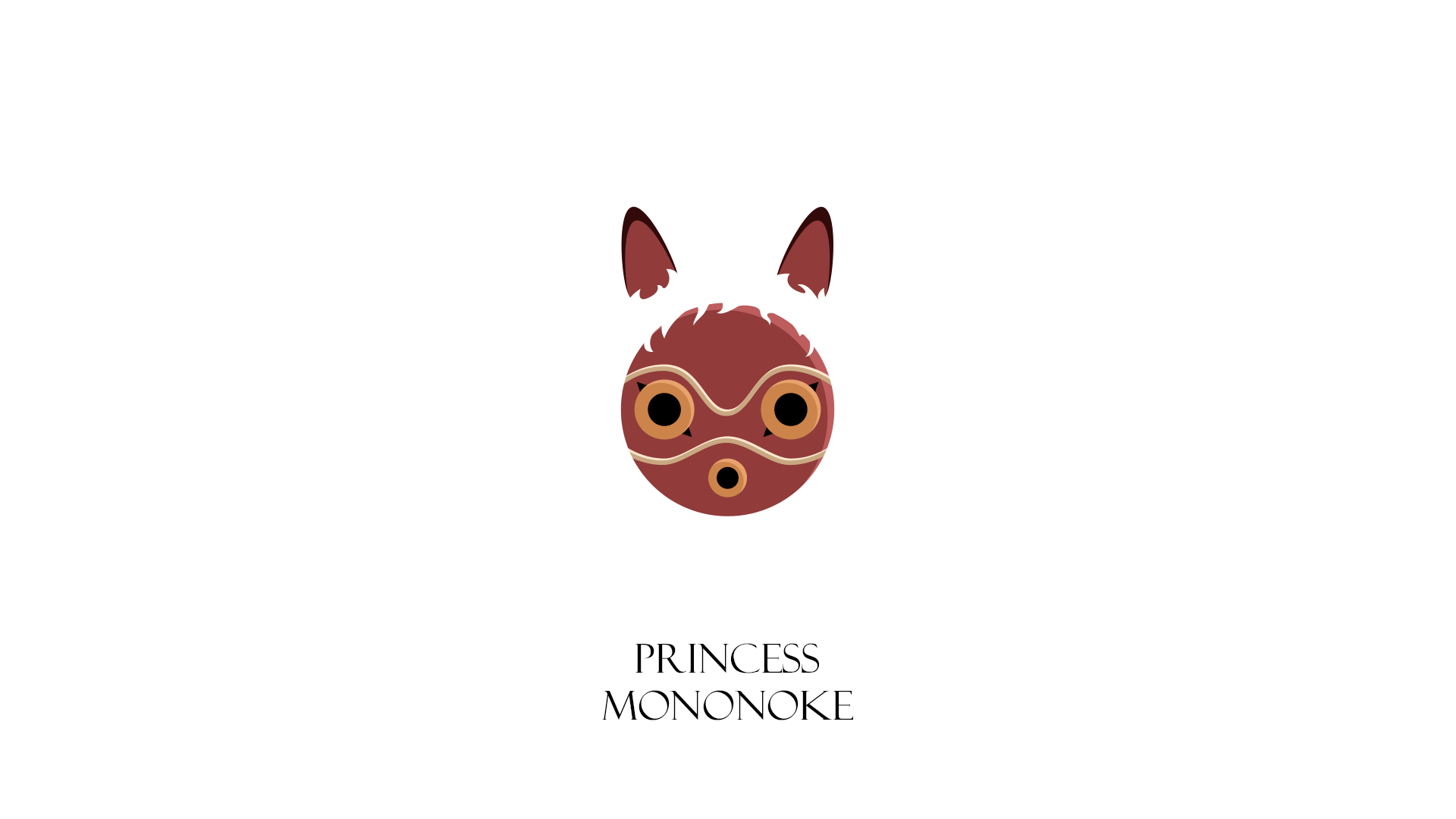 1920x1080 Made a Princess Mononoke wallpaper [], Desktop