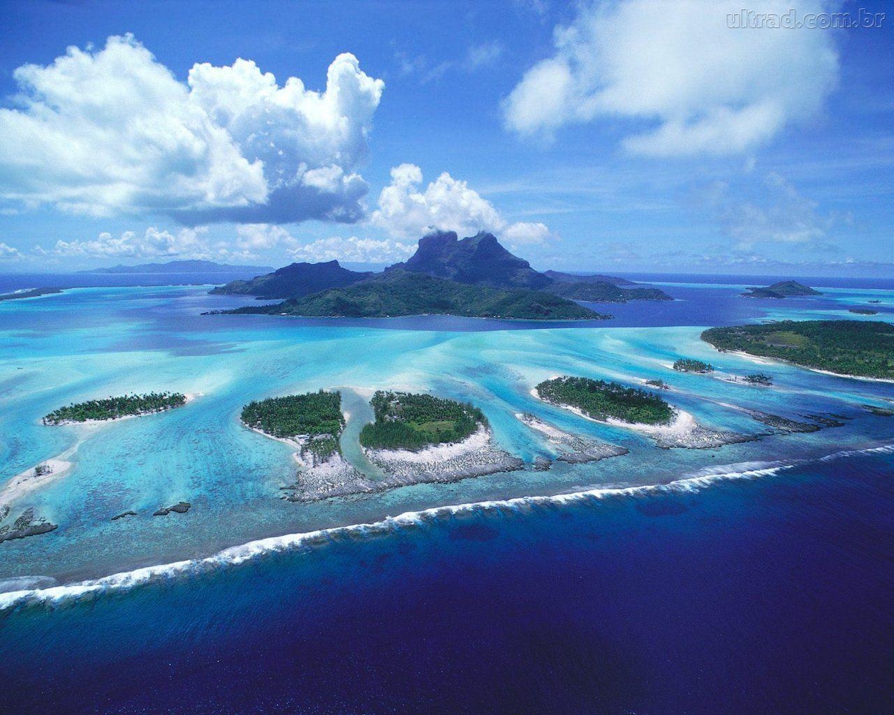 1280x1030 Tahiti Ocean, Desktop