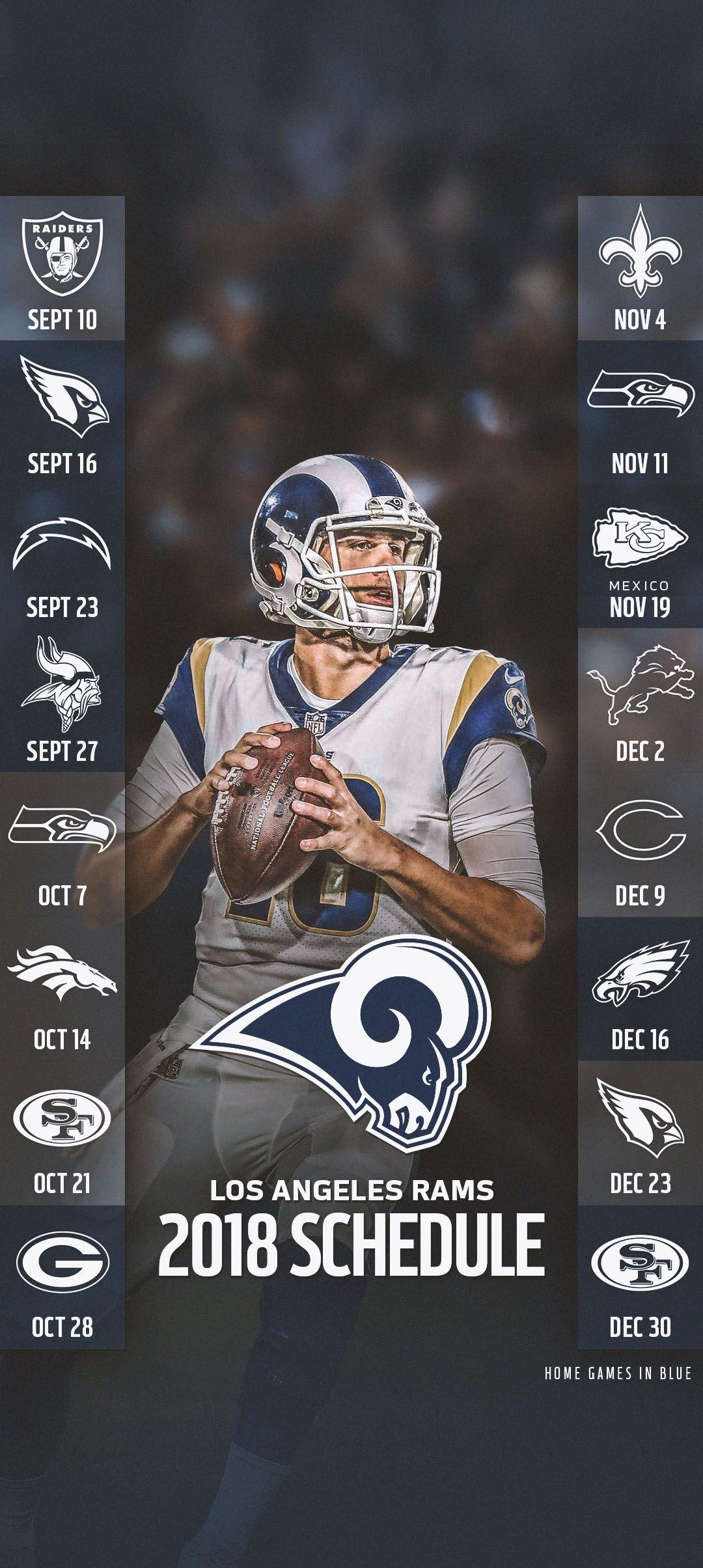 1080x2410 Rams Schedule Wallpaper, Phone