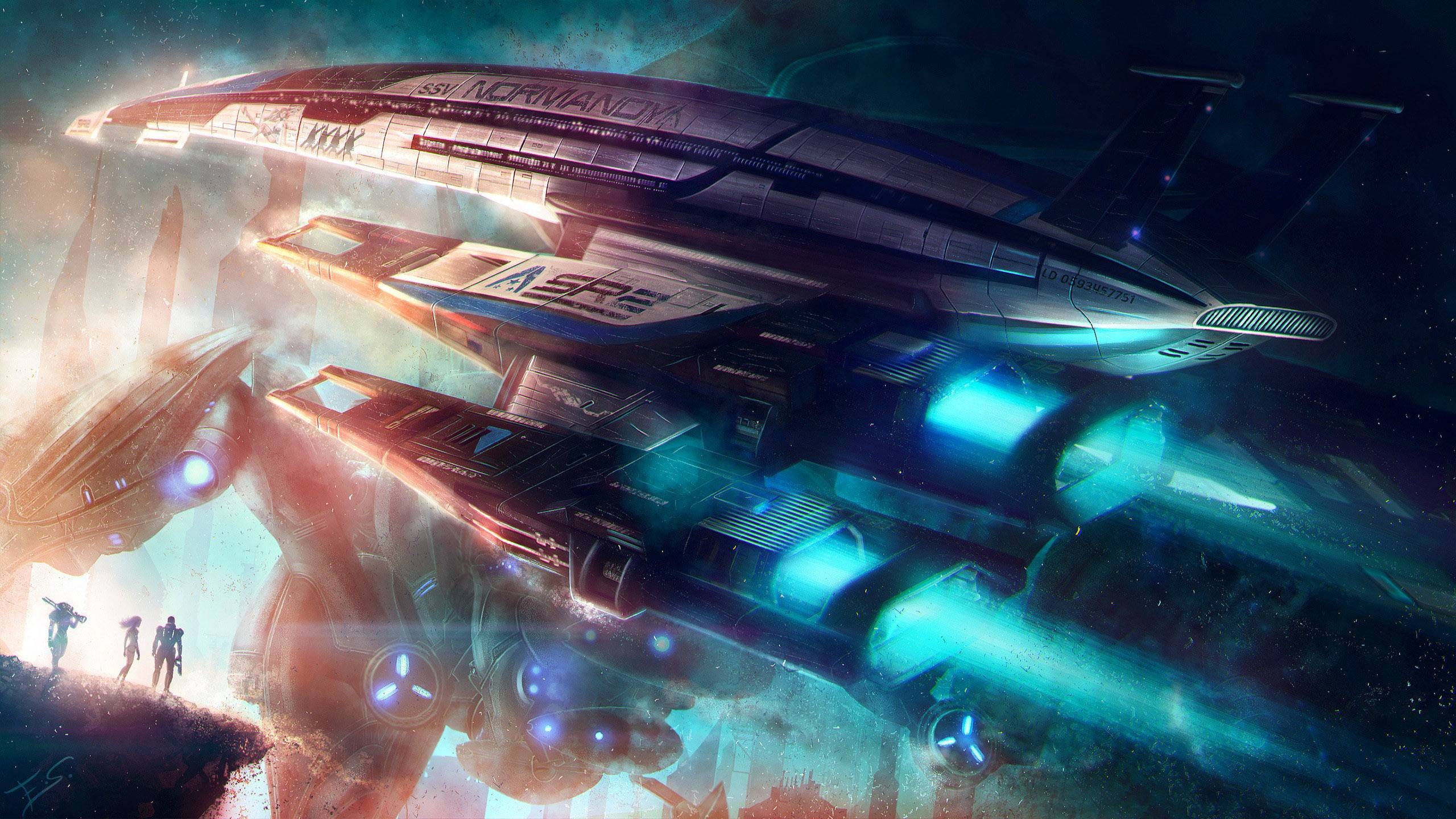 2560x1440 Normandy SR 2 Effect Wallpaper #, Desktop