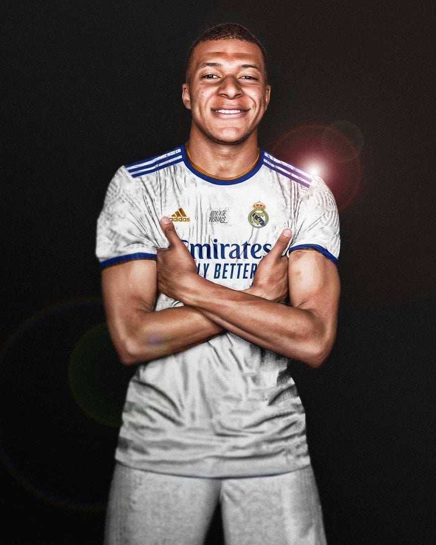 870x1080 Mbappe Real Madrid wallpaper, Phone