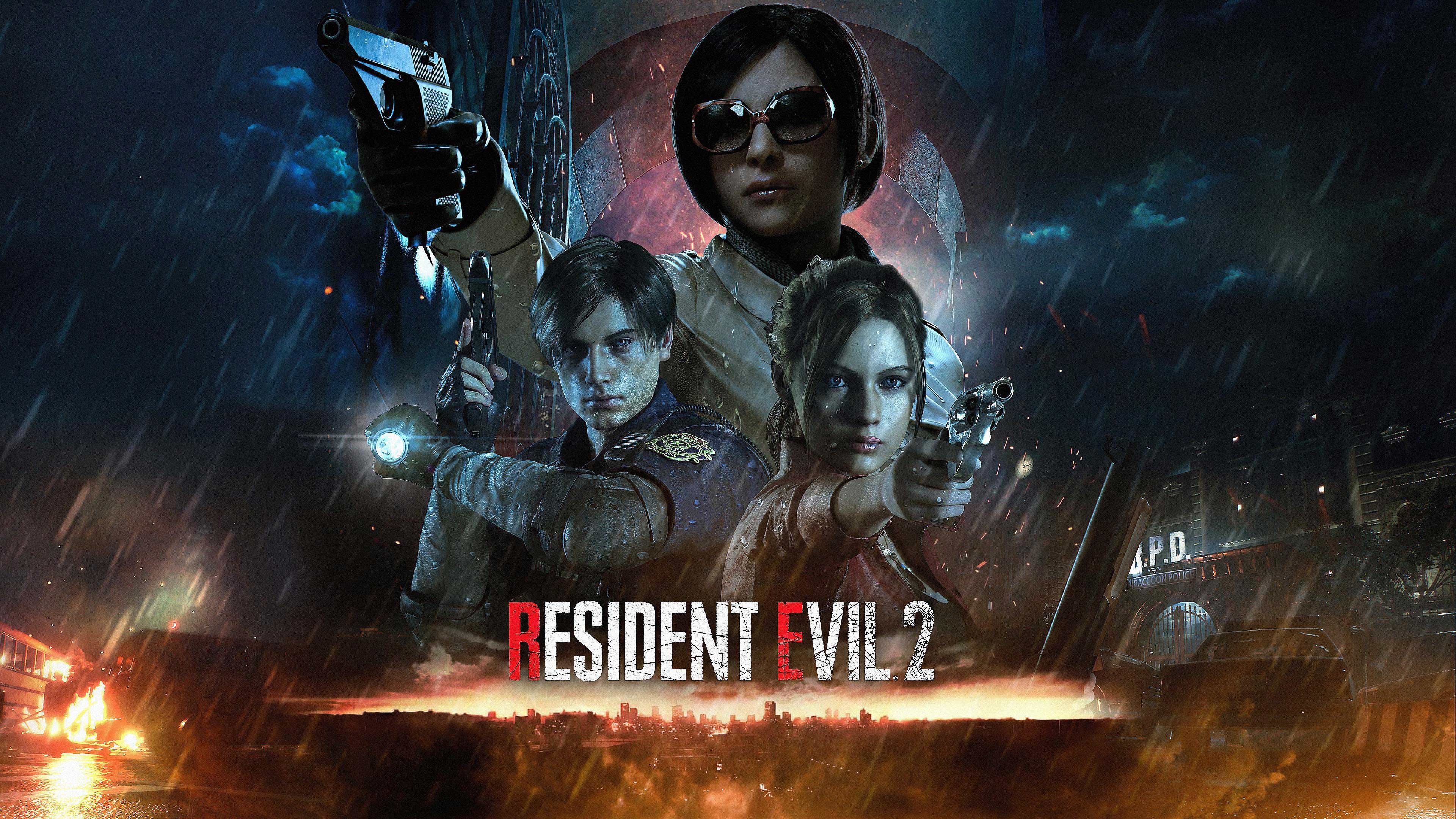 3840x2160 Resident Evil 2 Remake Wallpaper in Ultra HDK, Desktop