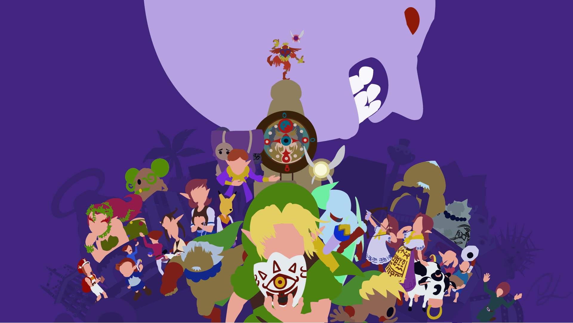 1920x1090 Zelda Majora's Mask Wallpaper, Desktop