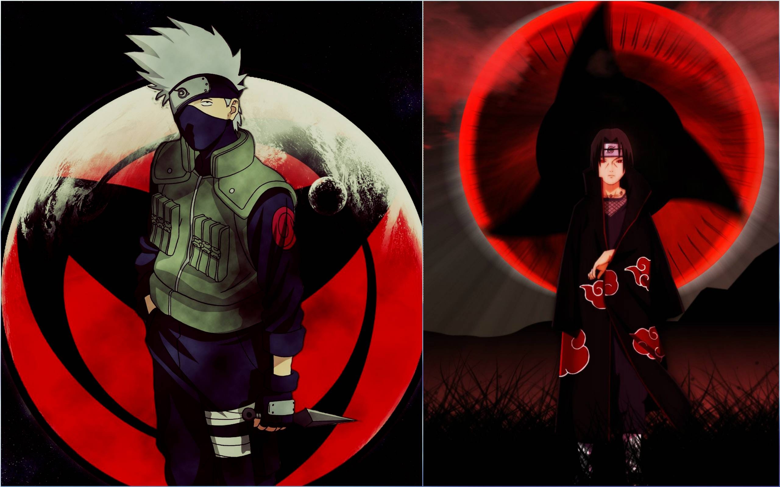 2560x1600 Kakashi And Itachi Wallpaper, Desktop