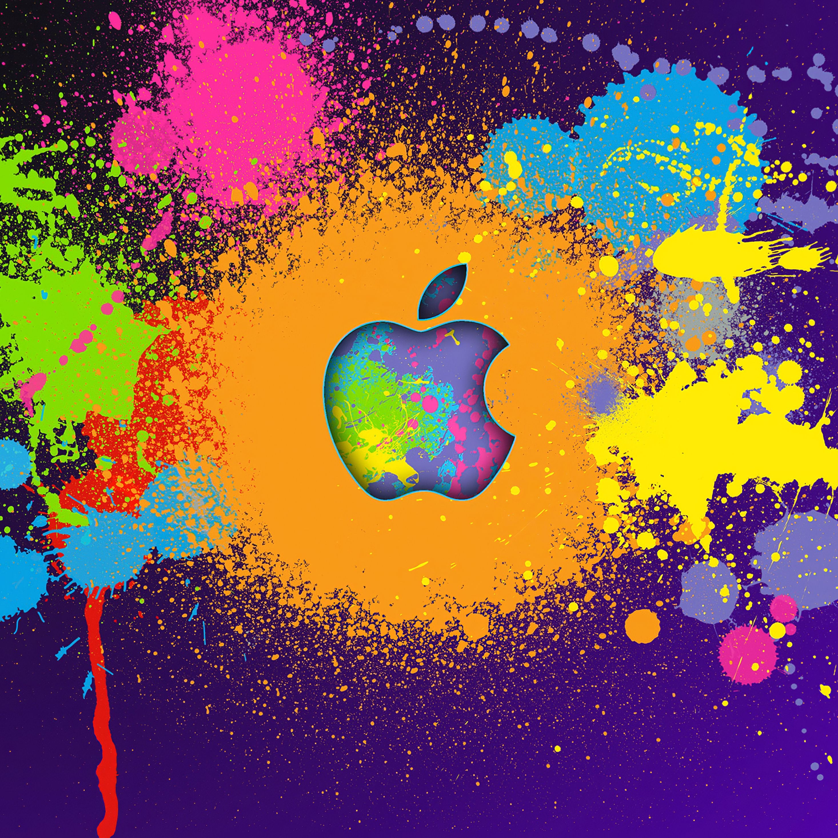 2940x2940 Apple Colorful Logo 4k iPad Pro Retina Display HD 4k Wallpaper, Image, Background, Photo and Picture, Phone