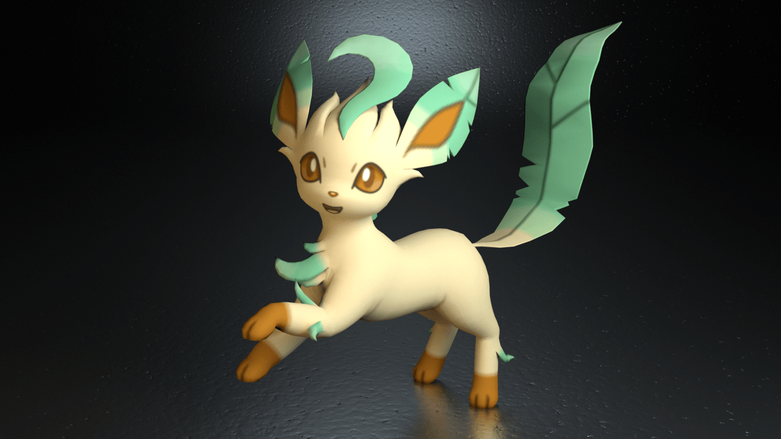 1600x900 470. Leafeon, Desktop