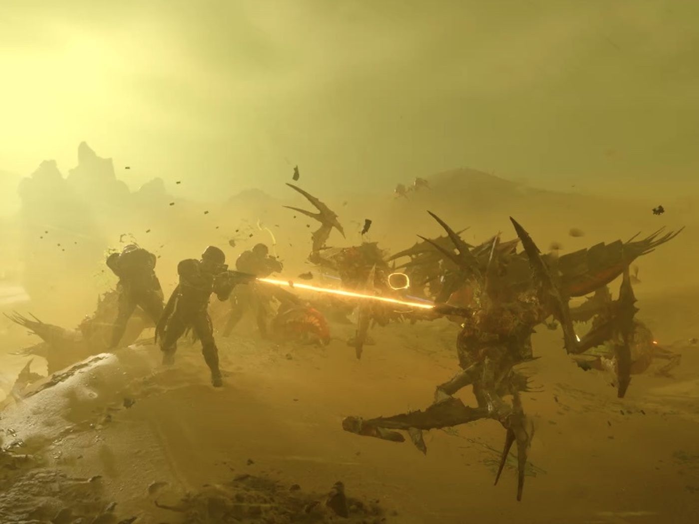 1400x1050 Sony Announces Helldivers Which Is Now A Third Person Shooter, Desktop