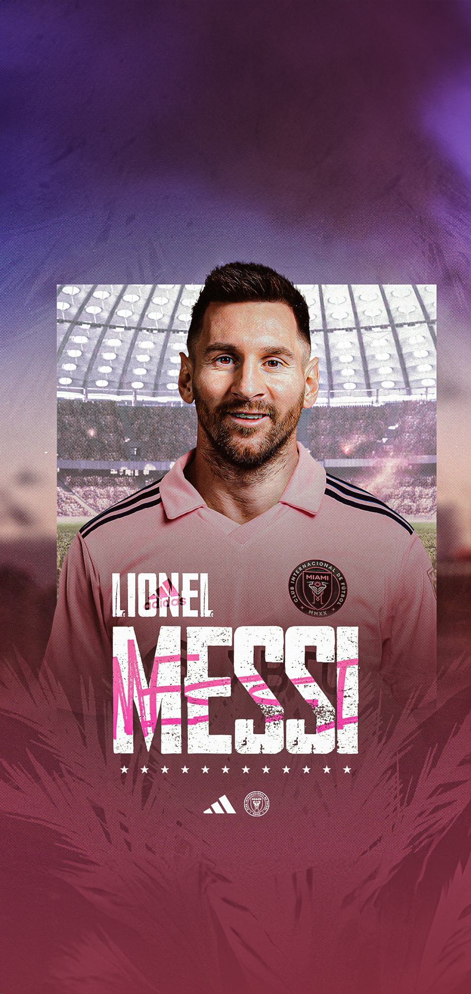 960x2020 MESSI INTER MIAMI WALLPAPER FOR MOBILE, Phone