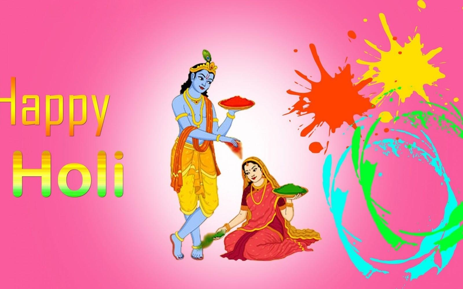 1600x1000 Get Free Romantic Happy Holi Image 2018 For Lover, Desktop