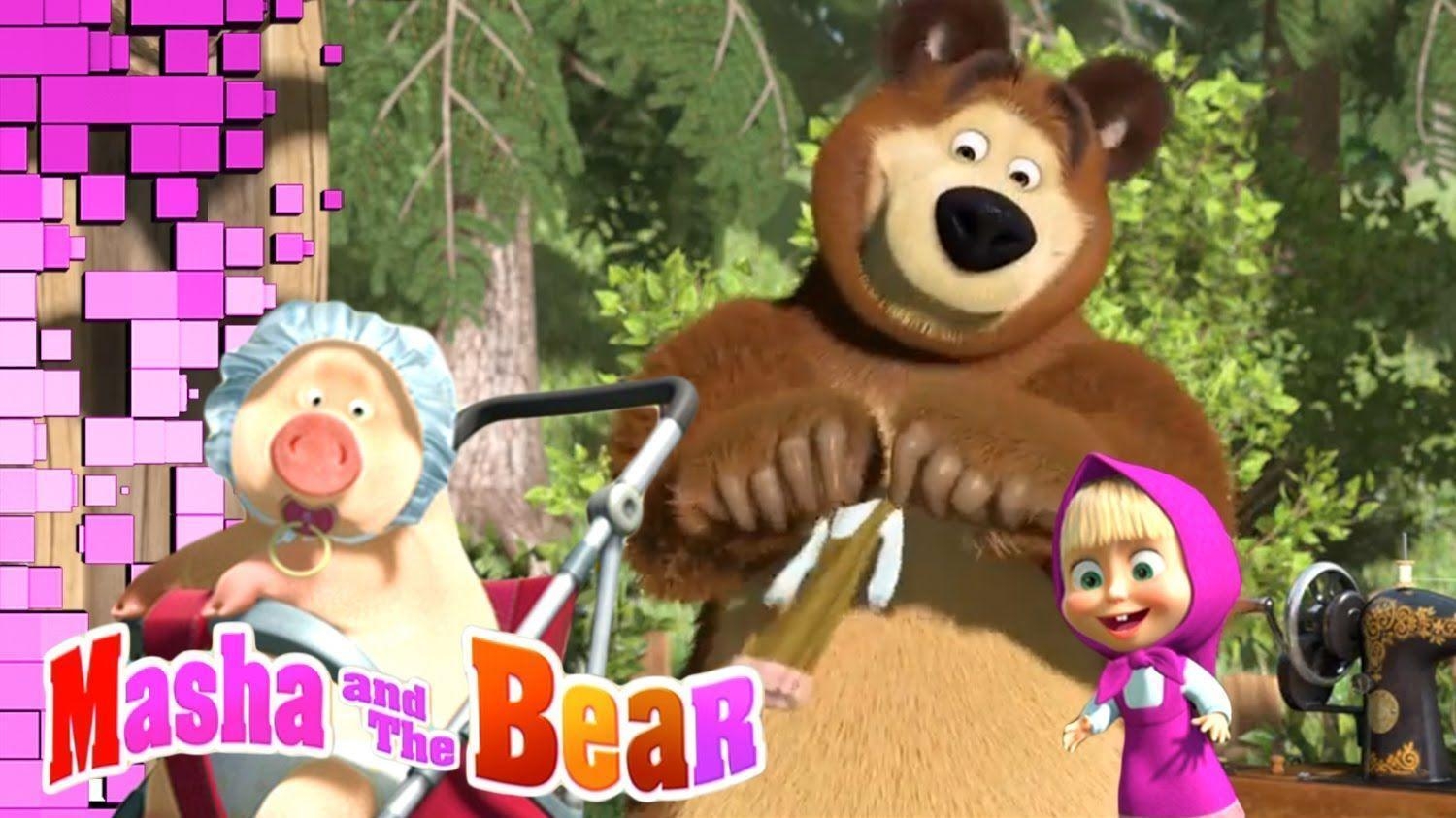 1500x850 OVF Masha And The Bear Cartoon Wallpaper, 48 Wallpaper, Desktop