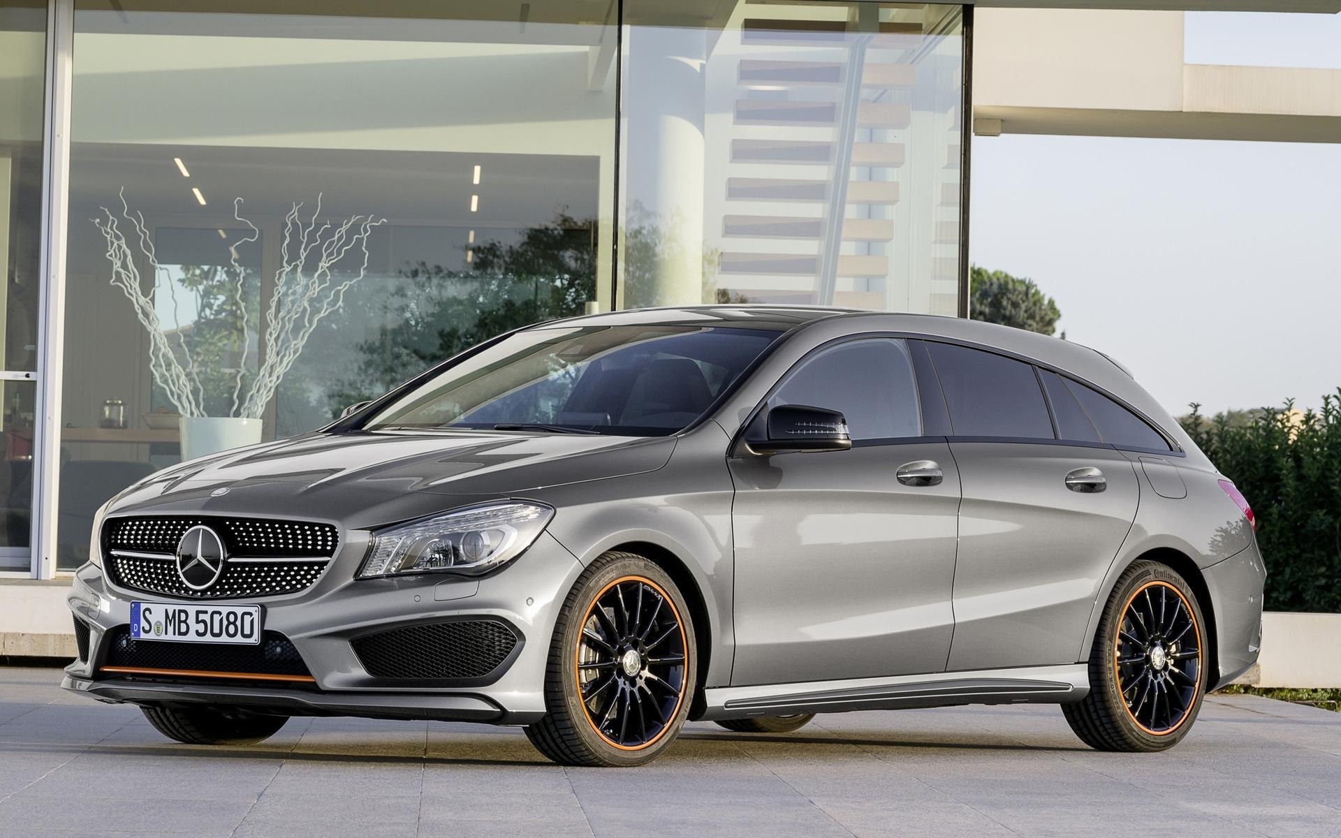 1920x1200 Mercedes Benz CLA Class Shooting Brake OrangeArt Edition, Desktop