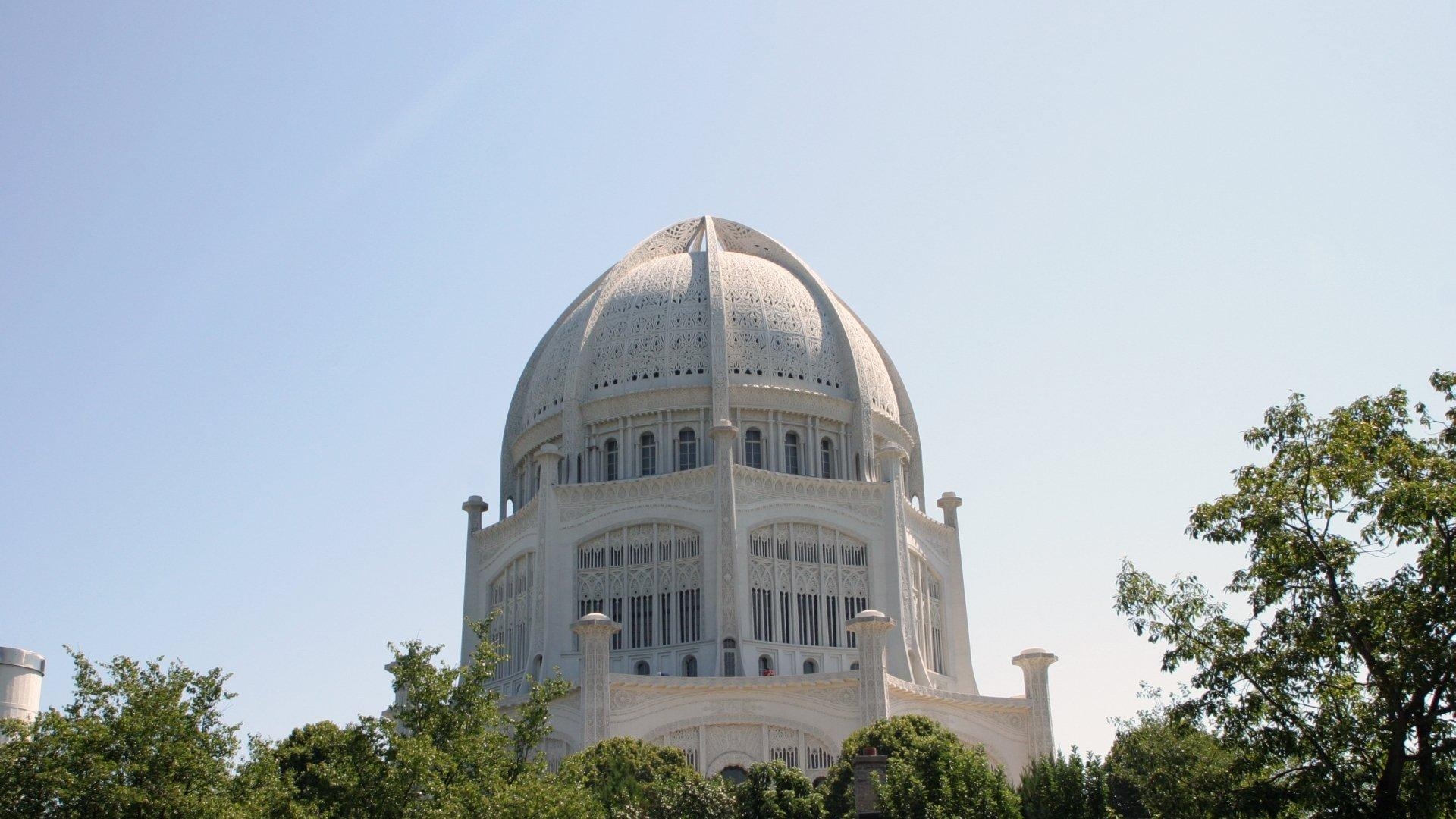 1920x1080 Baha'i Temple HD Wallpaper, Desktop