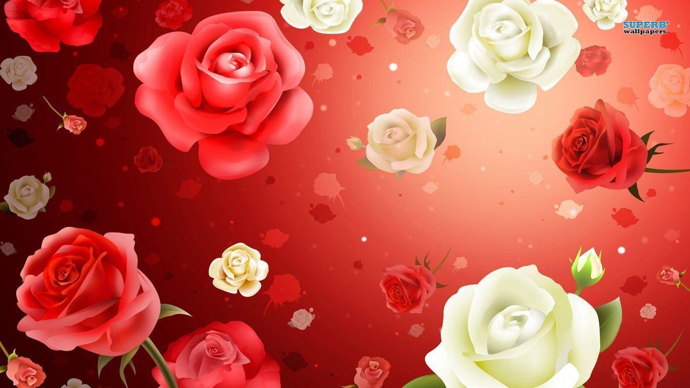 1370x770 Roses wallpaper wallpaper - #, Desktop