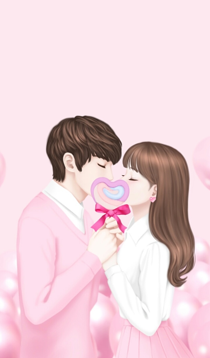 720x1230 Art, Beauty, And Drawing Image Enakei Cute Cartoon Couple, Phone