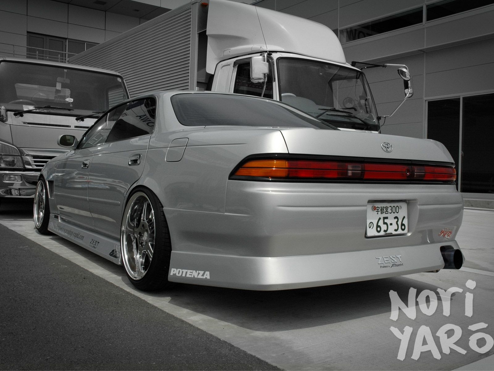 1600x1200 WALLPAPER WEDNESDAY: Team Burst Nakamura's S13 Silvia and Rapid Hiraoka's JZX90 Mark II, Desktop