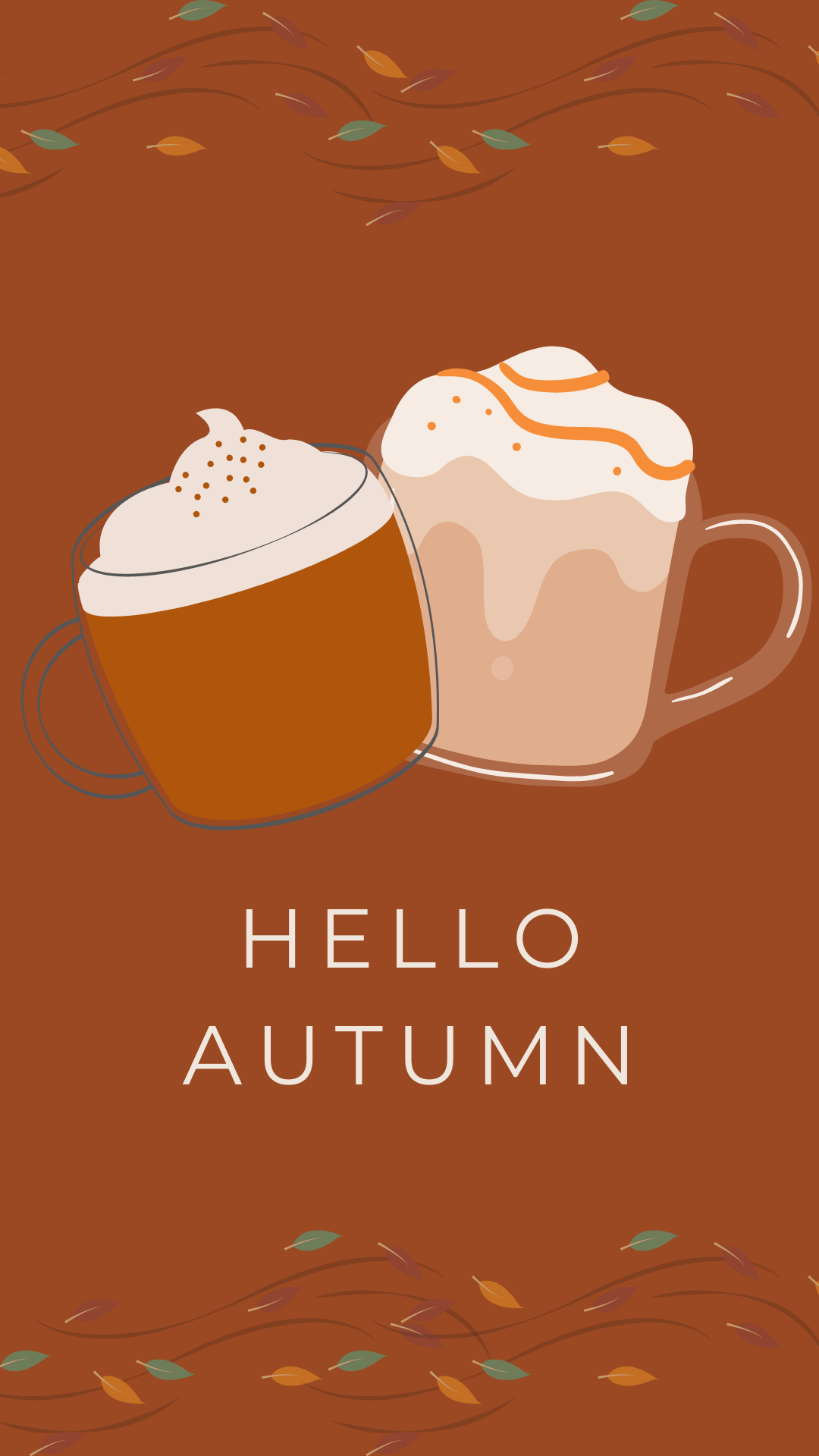 1080x1920 Free cute fall October wallpaper, Phone