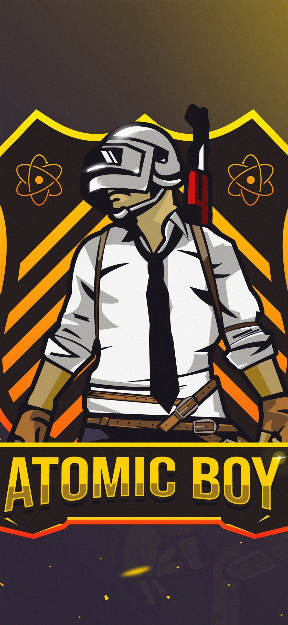 1130x2440 pubg atomic boy iPhone X Wallpaper Free Download, Phone