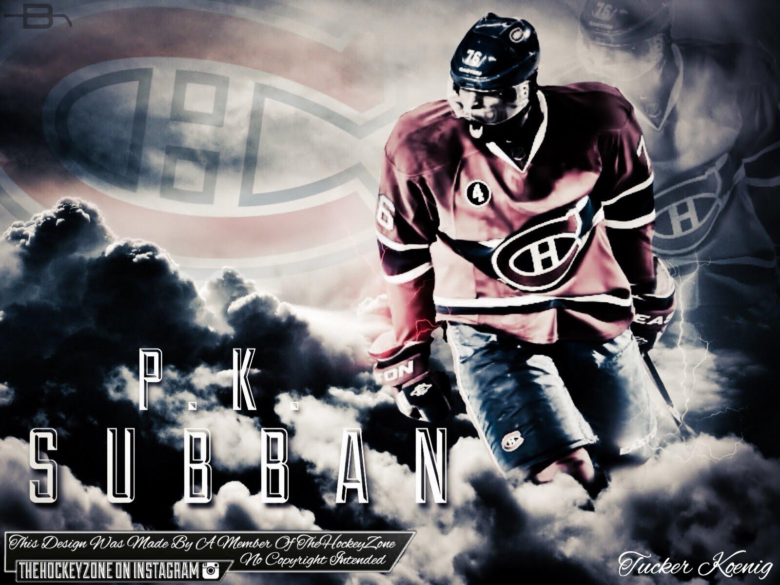 1600x1200 P.K. Subban Speedart, Desktop