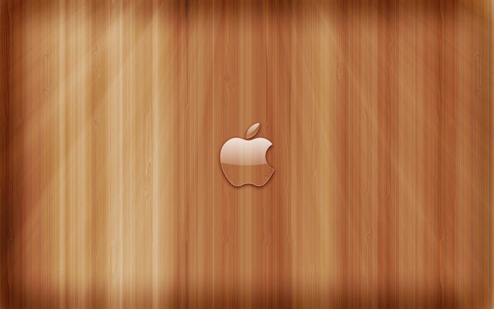 1920x1200 Wood Apple Logo HD Wallpaper. TanukinoSippo, Desktop