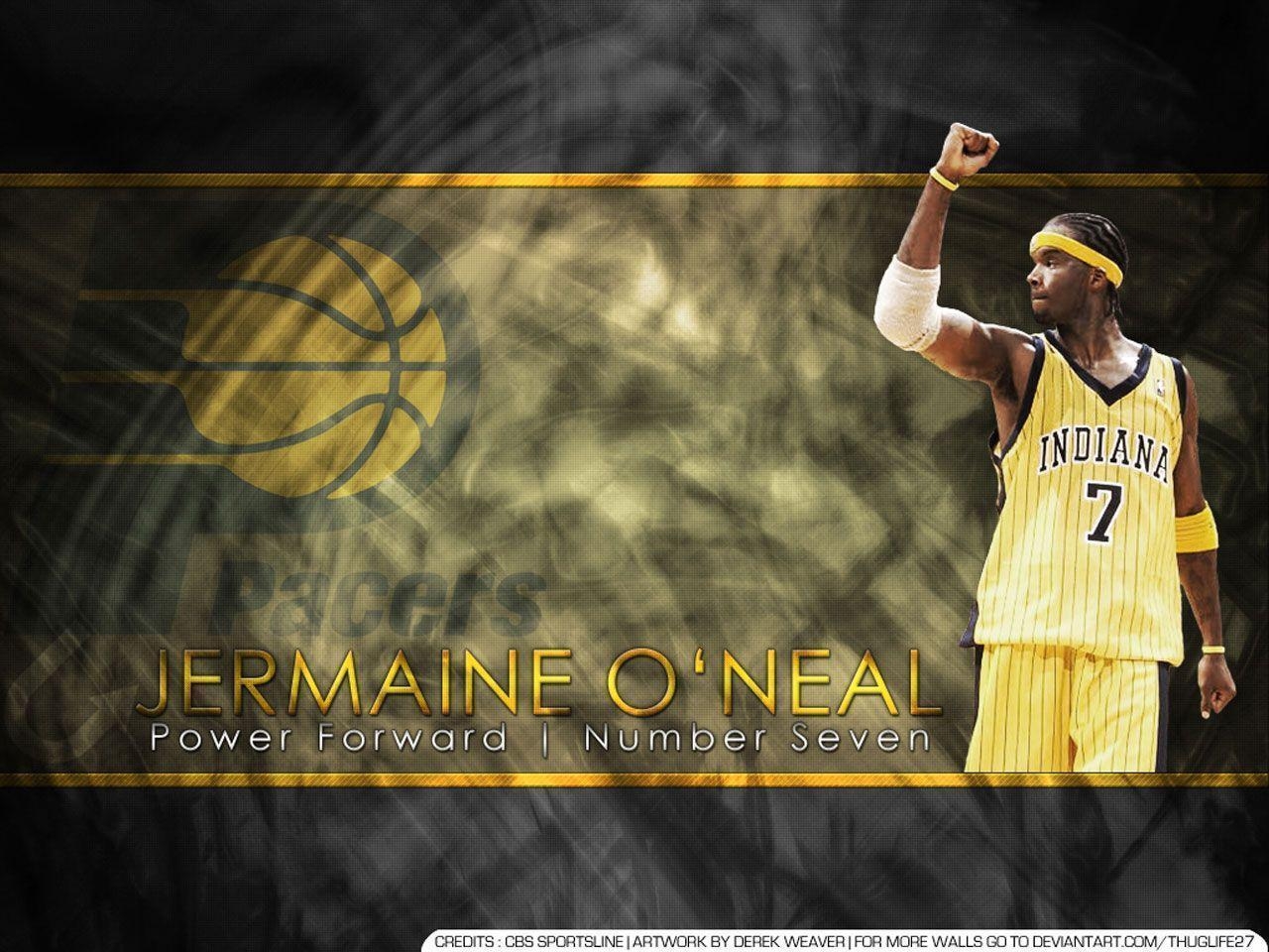 1280x960 Jermaine O'Neal Indiana Pacers Wallpaper. Basketball Wallpaper, Desktop