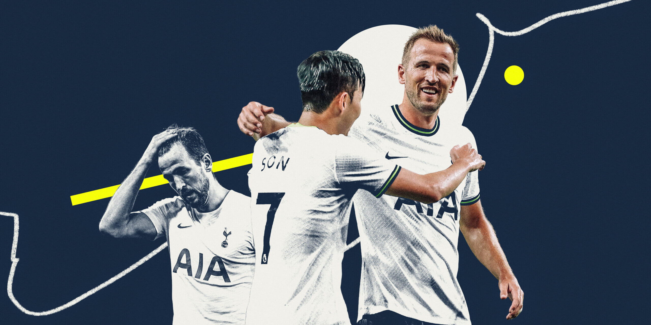 2560x1280 Harry Kane was cursing his Spurs contract a year ago, Dual Screen