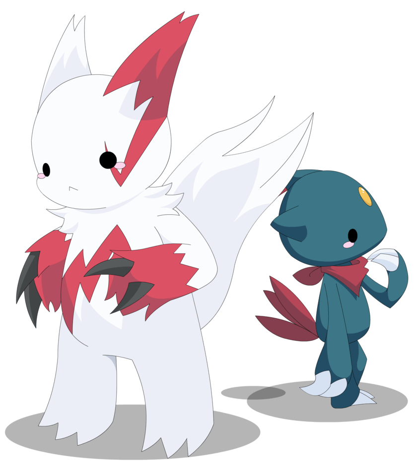 840x960 PKMN: Zangoose and Sneasel, Phone