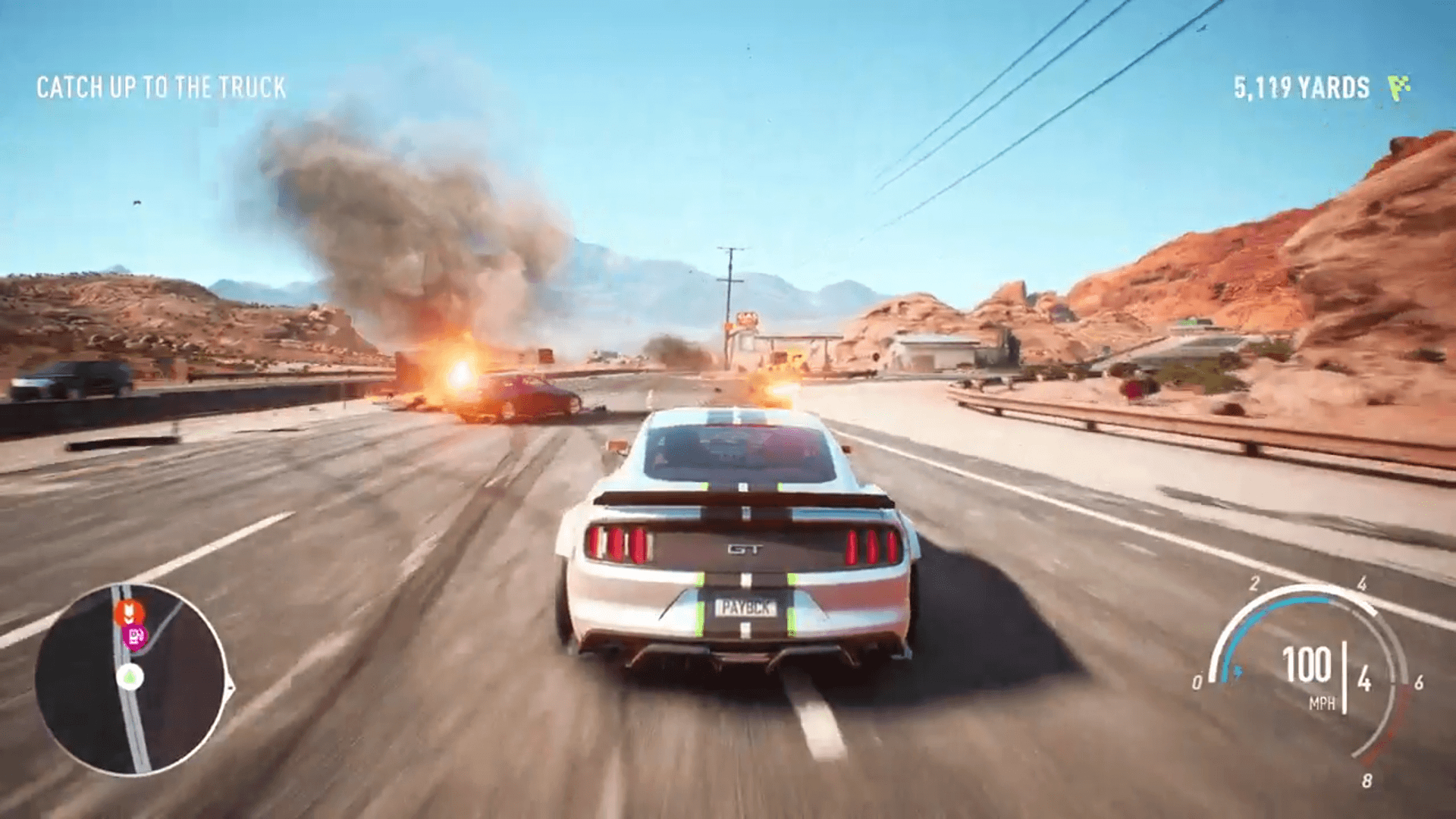 1920x1080 E3 2017. Need For Speed: Payback Detailed Boss Battle, Desktop