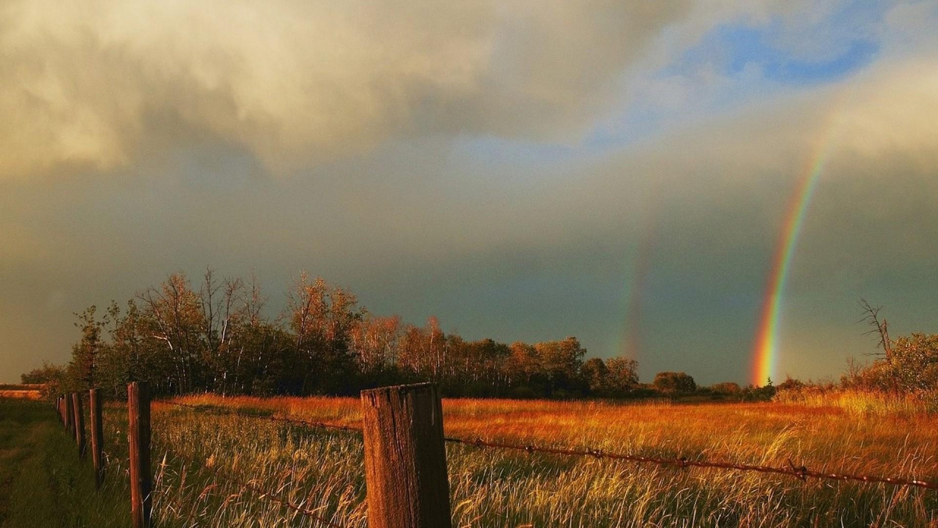 1920x1080 Rainbow after the storm kansas wallpaper, Desktop